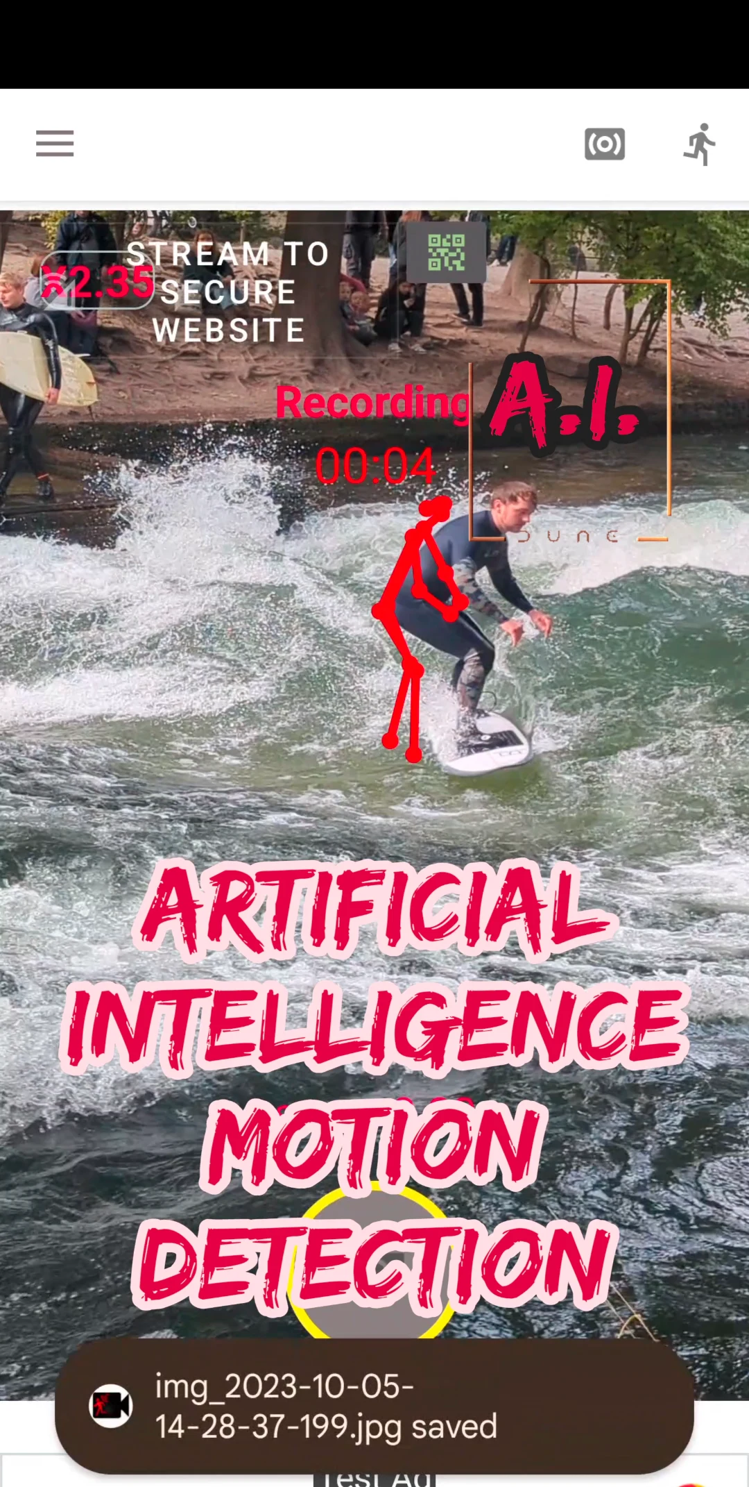 Motion Detector A.I. screenshot